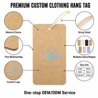 Etiquetas de Papel Ecológicas Personalizadas para Sombreros, Calcetines, Zapatos, Paraguas, Bolsos, con Forma y Tamaño Personalizados, Etiquetas Colgantes para Ropa, Papel Kraft Reciclable