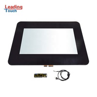 Panel de pantalla táctil capacitivo OEM ODM personalizado Superb, marco abierto, 23,8 pulgadas, cristal antideslumbrante para Monitor de Unión óptica