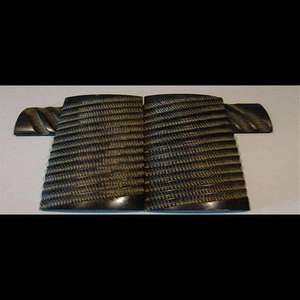 Handcrafted Water Buffalo Shell <b>Knife</b> <b>Handle</b> Scales Polished Horn & <b>Bone</b> with Decorative Animal Pattern - Product Image 5