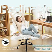 Chaise de jeu grande taille et robuste pour 180 kg, chaise de bureau avec repose-pieds et support lombaire ergonomique à ressorts ensachés, dossier haut 3D