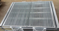 tranchée à haute charge de parcs Système de drainage de mur de toiture de passerelle durable Grille en acier galvanisée à chaud