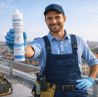 Gel répulsif pour oiseaux Pestman, réfléchissant aux UV, pour le contrôle des pigeons et des moineaux, résistant aux intempéries, dissuasif discret pour les rebords