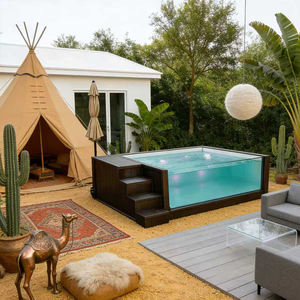 UV Resistant Fiberglass Pool <b>Kit</b> for Long-Term Use Eco-Friendly Design for Outdoor Relaxation - Product Image 2