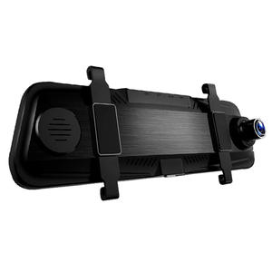 กล้องติดรถยนต์หน้าจอสัมผัสความละเอียด HD IPS 10นิ้วกล้องติดรถยนต์ DVR มองเห็นกลางคืน1080P สตรีมได้2เลนส์บันทึก WiFi ห่วงรับประกัน1ปี - Product Image 4