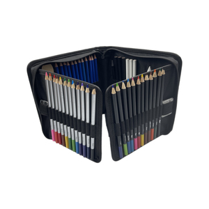 Colorworld – ensemble <span class=keywords><strong>de</strong></span> 54 crayons <span class=keywords><strong>de</strong></span> couleur en bois pour artistes artistiques, kit d'outils en nylon pour le <span class=keywords><strong>dessin</strong></span> - Product Image 4