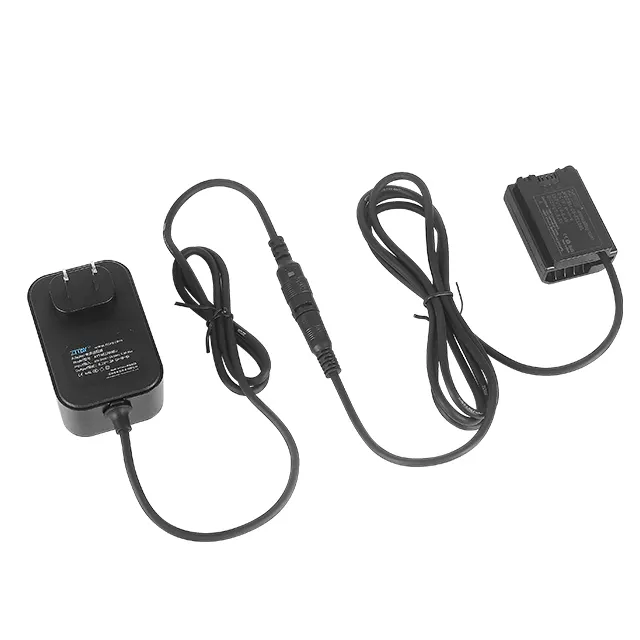 ZITAY NP-FZ100 Kit de Adaptadores AC para Bateria Manequim, Compatível com SonyA7S3/A7M3/A7M44/A7R3/A7R4/FX3/A9