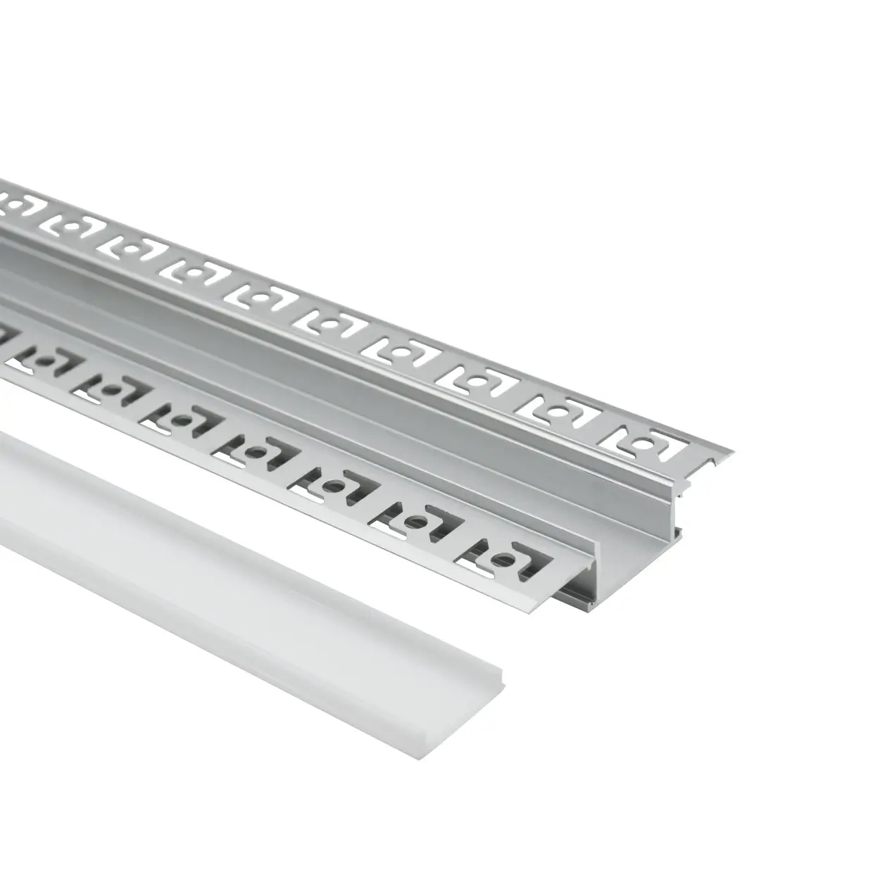 Profilo in alluminio a led per strisce led strisce luminose a led con profili in alluminio estruso prof per ufficio e parete.