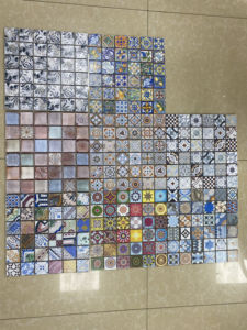 Mattonelle stampate a getto d'inchiostro Morroco in marmo a mosaico - Product Image 4