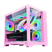 PCTEKCO PC4 OEM Ordinateur de bureau de jeu haut de gamme avec processeur AMD R7 9700X personnalisé, carte graphique RTX 5070Ti 16 Go, SSD 2 To
