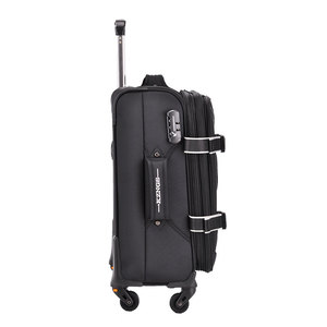 Kongzhongniao Fabricación de fábrica al por mayor suave de Nylon maleta <span class=keywords><strong>Set</strong></span> 3pcs bolsas de viaje equipaje carro maleta - Product Image 4