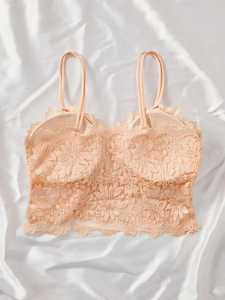 IBGUH 8899 femmes mode sans fil Bralette dentelle beauté dos brassier Sexy Sport débardeur <span class=keywords><strong>soutien</strong></span>-<span class=keywords><strong>gorge</strong></span> sans couture respirant crochet fermeture - Product Image 3