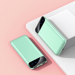 Batterie externe double USB avec écran LED 10000mAh, charge rapide, portable, logo personnalisé, chargeur mobile, batteries externes - Product Image 4