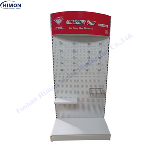 Cửa hàng bán lẻ thương mại với Giỏ móc treo tùy chỉnh thiết kế kim loại cửa hàng PEG bảng kệ trưng bày - Product Image 5