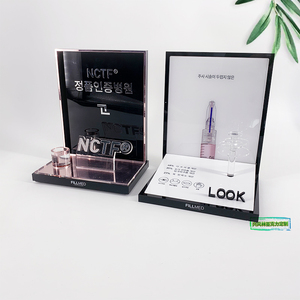 Tùy Chỉnh Thiết Kế Bán Lẻ Countertop Quảng Cáo Acrylic Mỹ Phẩm Trang Điểm Hiển Thị Đứng Mỹ Phẩm Chủ Hiển Thị Rack - Product Image 4