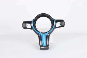 Kit carrosserie en fibre de carbone cuir lifting pour <span class=keywords><strong>BMW</strong></span> <span class=keywords><strong>volant</strong></span> bouton cadre panneau couverture G30 G20 F30 E90 F32 F80 X1 X2 <span class=keywords><strong>X3</strong></span> X5 - Product Image 4