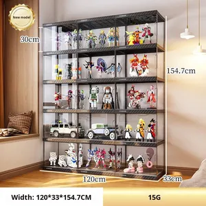 Vetrina per Esposizione - Chiusura Magnetica Antipolvere - Armadio Modulare Combinabile - Espositore per Giocattoli Lego - Product Image 2