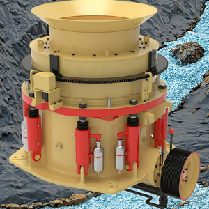 Mehrzylinder-Hydraulik kegel brecher Stein zerkleinerung maschine der <span class=keywords><strong>Serie</strong></span> HPY300 für Sekundär-und End zerkleinerung - Product Image 4