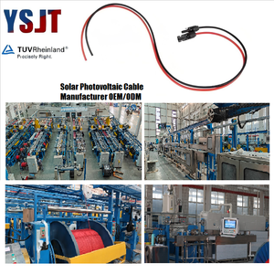 Usine PV1-F/H1Z2Z2-K DC PV double câble solaire 4mm2 rouge noir cuivre étamé XLPE/XPLO fil photovoltaïque pour panneaux solaires - Product Image 6