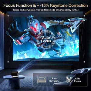 Hot Bán Tự Động Tập Trung Android H3 Chiếu Rạp Hát Tại Nhà Thông Minh TV Máy Chiếu Ngoài Trời 4K Full HD <span class=keywords><strong>Mini</strong></span> Xách Tay Video Proyector - Product Image 4