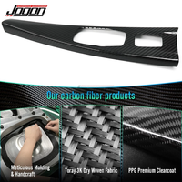 Panel Trim Tombol Multimedia Tengah Serat Karbon Asli Jogon untuk BMW M4 F83 2014 2015 2016 2017 2018 2019 Interior