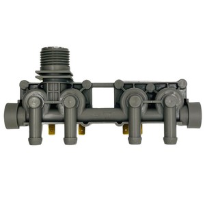 โซลินอยด์วาล์วเครื่องซักผ้า FcF-12-G5 วาล์วน้ำแบบท่อยาวหนึ่งทางเข้าสี่ทางออกสำหรับอะไหล่เครื่องซักผ้า - Product Image 3