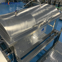 Ligne de production complète de poudre détergente pour petites entreprises, en acier inoxydable de qualité alimentaire SUS304 SUS316, 200L500L, machine à mélanger le savon