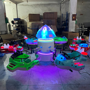 Giá rẻ trẻ em trong nhà sân chơi ngoài trời thiết bị mini điện Carousel ngựa công viên giải trí Rides trẻ em Carousel để bán - Product Image 6