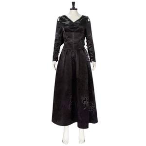 Costume de sorcière noire <span class=keywords><strong>Bellatrix</strong></span> <span class=keywords><strong>Lestrange</strong></span> pour femmes, déguisement de fête d'Halloween, carnaval, film magique, RMOV-003 - Product Image 1