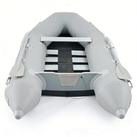 Bateau de pêche gonflable en aluminium, pliable, léger, bateau pneumatique de sport, jet ski, schlauchboot, bateau gonflable avec PVC pour la dérive