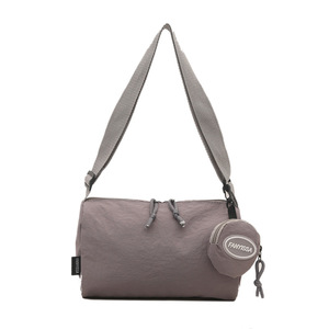 Bolso Cruzado de Alta Calidad para Mujer <span class=keywords><strong>con</strong></span> Mini Bolsa Extraíble, Sistema de Almacenamiento Doble, Superficie Texturizada y Tono Neutro Vintage - Product Image 3