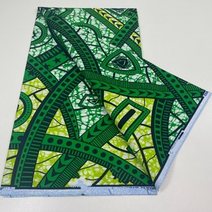 <span class=keywords><strong>Pagne</strong></span> Super Réel en Coton 100% Biologique, 6 Yards, Tissu Africain Batik, Robe Tissée, <span class=keywords><strong>Pagne</strong></span> <span class=keywords><strong>Hollandais</strong></span> Peigné, Chaussures en Tissu d'Organza pour Filles - Product Image 6