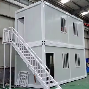 บ้านสำเร็จรูปแบบถอดประกอบได้สำหรับโรงเรียน โรงงาน โรงแรม บ้านพักคนงาน ติดตั้งง่าย ใช้สำหรับโครงการหอพักคนงาน ติดตั้งรวดเร็ว - Product Image 3