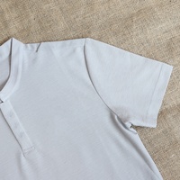 T-shirt à manches courtes personnalisable de haute qualité, broderie de logo, coton et lin, vente en gros, décontracté, été, col rond, coupe ample pour hommes