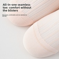 Chaussettes mi-mollet pour femme, couleur unie, en coton peigné, sans couture, antidérapantes, style japonais, fines, pour la période post-partum