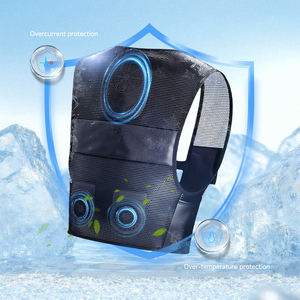 Gilet con Ventilatore, Tuta di Raffreddamento, Giacca Estiva con Ventilatore per Uomo, Abbigliamento Outdoor - Product Image 6