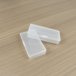 Transparent Rectangular Plastic <b>Storage</b> <b>Box</b> 12.4 X 6.4 X 2.5 Cm For Jewelry Tools Parts Packaging - Product Image 4