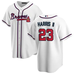 2022-23 Herren Atlanta 23 Michael Harris II Genäht S-5xl Baseball-Trikot
