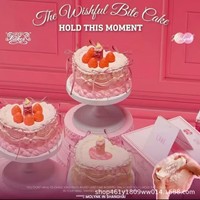 Produit d'exportation très demandé : Boîte cadeau anti-stress en forme de gâteau à presser, décorative, en mousse PU, pour jeunes filles de 7 à 14 ans
