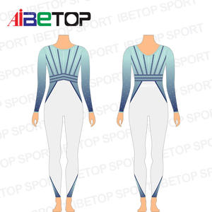 Bodysuit Voor Bal Ritmische Gymnastiek Schaatsen Wedstrijd Aerobe Gymnastiek Zwart En Rood Kostuum Paars Turnpakje Gymnastiek - Product Image 4