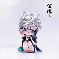 Los Más Populares, 100% Originales, 8 Piezas/Caja, Figuras de PVC Ninimo Seasonal Whisper in the Clouds, Caja Sorpresa, Mini Juguetes Coleccionables, Adornos