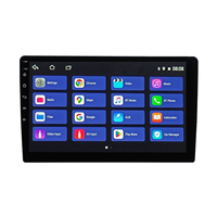 Radio Mobil Premium Custom 9/10 Inci 4G LTE 8-Core Android Auto GPS Navigasi Wireless CarPlay Audio Dual-Zone Pelacak Mobil Layar