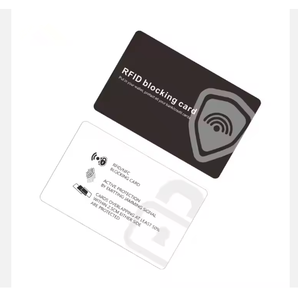 Tarjeta de Crédito de PVC CR80 con Bloqueo RFID, Impermeable, para Negocios, Membresía, Precio de Fábrica, Impresa, con Bloqueo de Señal - Product Image 4
