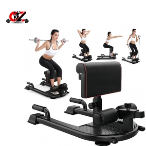 CZFITFactory Meilleure Vente Station d'Exercice Ajustable pour Squats, Banc de Musculation, Entraînement des Fessiers et des Jambes - Product Image 1