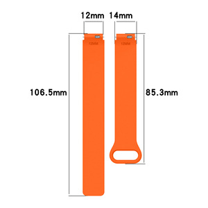 Correas Magnéticas de Silicona de Doble Color de 12 mm para Relojes Inteligentes Xiaomi Mi Band 8/9/10, Accesorios Deportivos para Relojes - Product Image 5