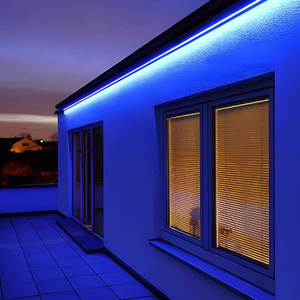 ไฟวอลวอชเชอร์ LED อลูมิเนียมสำหรับภายนอกอาคาร IP65 5000K แสงเดย์ไลท์ RGB ปรับความสว่างได้ สำหรับไฟส่องอาคาร - Product Image 4