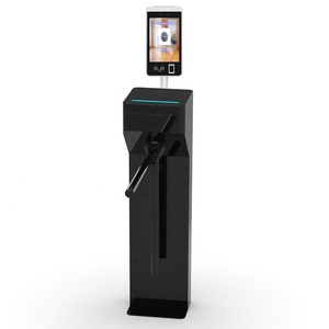 Porte de mécanisme de tourniquet de trépied à 2 bras en acier inoxydable 304 avec contrôle d'accès à reconnaissance faciale - Product Image 1