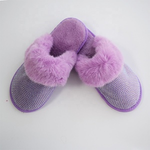 Pantofole <span class=keywords><strong>da</strong></span> Interno in Peluche per <span class=keywords><strong>Donna</strong></span>, Calde e Morbide, Sandali Chiusi in Pile, Vendita all'Ingrosso - Product Image 4