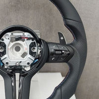 Accessoire de voiture, modification de conduite, volant en cuir adapté aux BMW F20 F22 F23 F30 F33 F34 X1 F48 X5 F15 X3 F25 M3 F80 E90