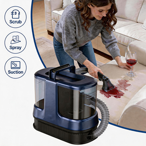 Aspiradora Portátil de Mano sin Bolsa para Alfombras, 450W, 3 en 1, Limpiador de Manchas Húmedas/Secas para Tapicería, para Uso en el Hogar/Tienda de Mascotas/Lavado de Autos - Product Image 1