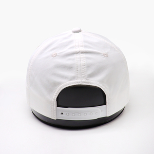 Casquette de baseball OEM en polyester et nylon casquettes de baseball blanches pour hommes casquettes de baseball à 5 panneaux personnalisées - Product Image 4